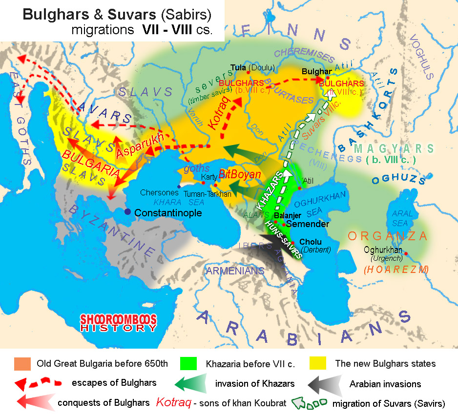 THE CHUVASH HISTORY (SHORT VERSION)  BY SHOORA SHOOROOMBOOS (SHOORMBOOS)