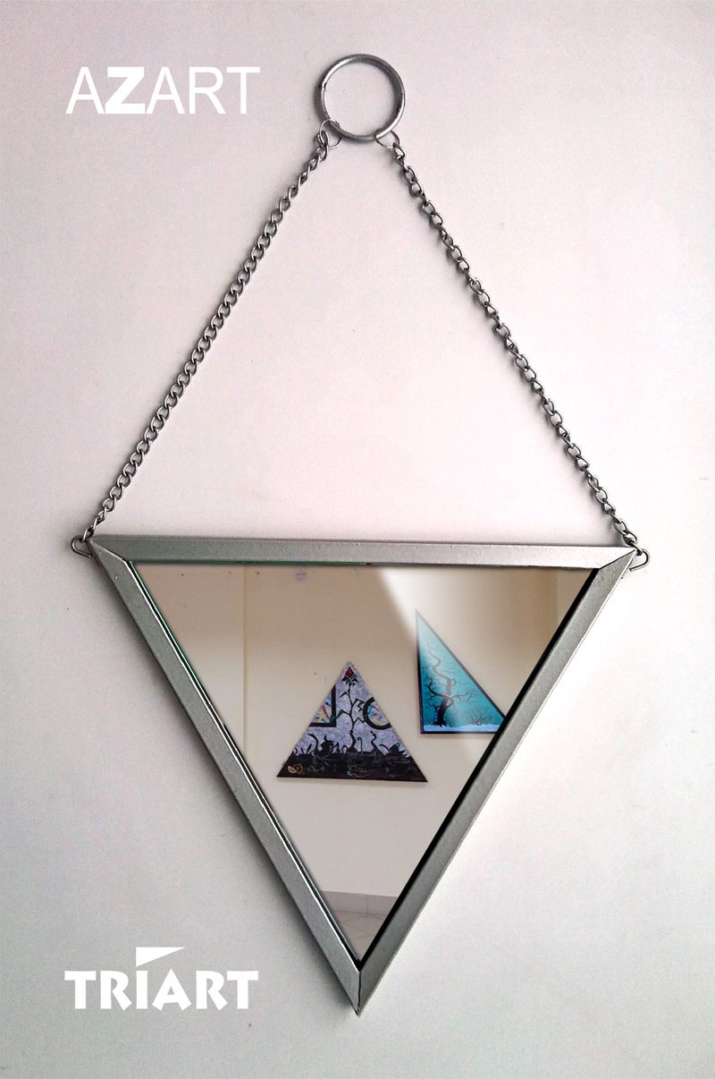 зеркало: серебряный треугольник